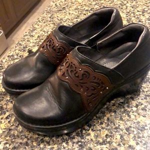 Ariat Tambour black brown clogs women’s 9